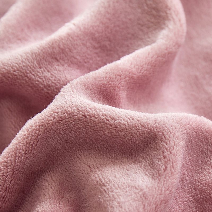 91家纺网 家纺一手货源 找家纺 卡斯诺家纺馆 2025新款A类高克重兔毛绒牛奶绒四件套（赠礼袋） 豆沙粉