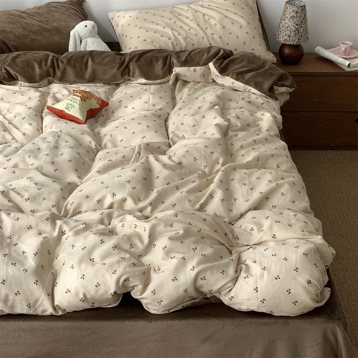 91家纺网 家纺一手货源 找家纺 （总）源启生活 2025新款棉加绒套件四件套