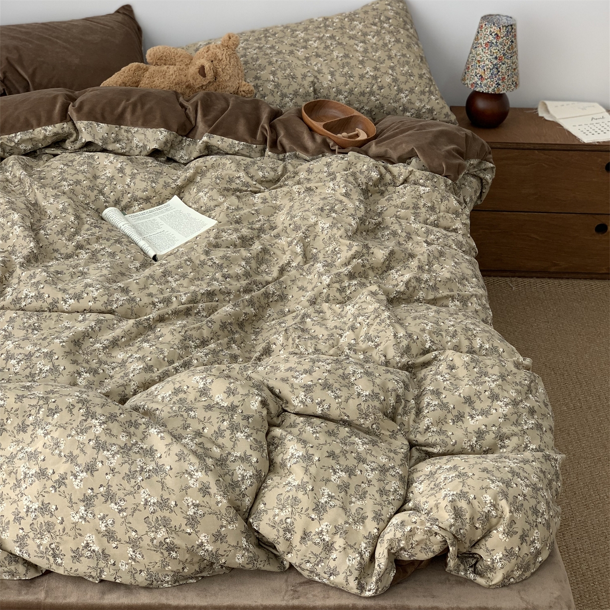 91家纺网 家纺一手货源 找家纺 （总）源启生活 2025新款棉加绒套件四件套