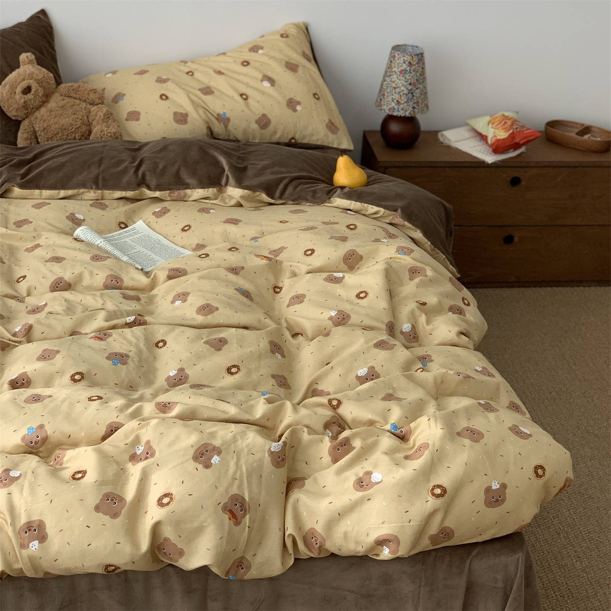 91家纺网 家纺一手货源 找家纺 （总）源启生活 2025新款棉加绒套件四件套