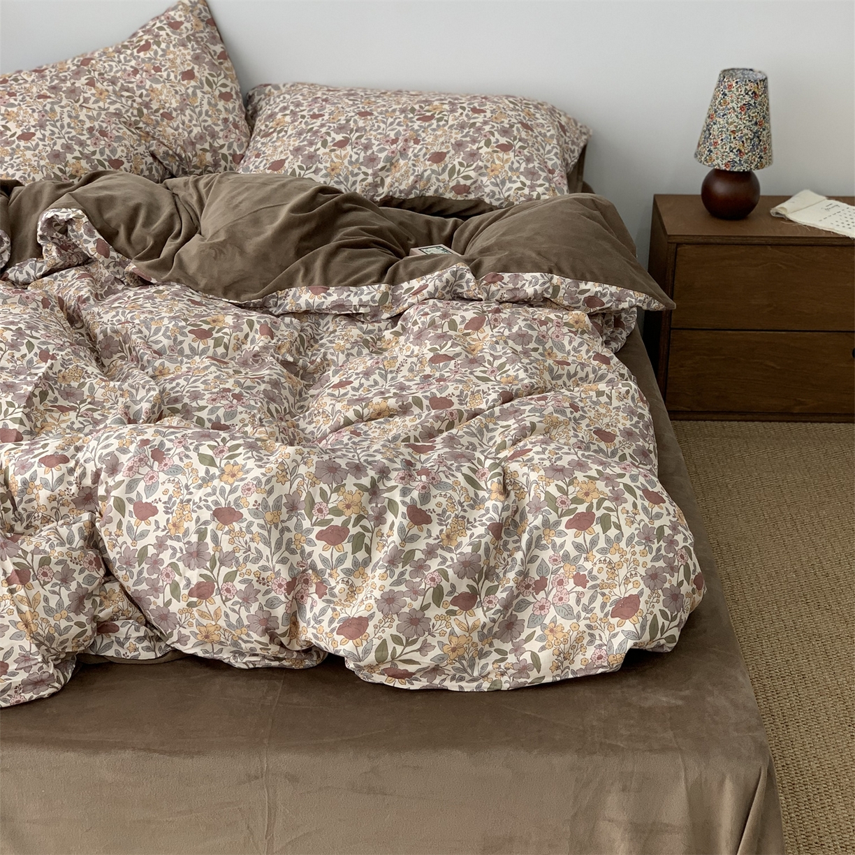 91家纺网 家纺一手货源 找家纺 （总）源启生活 2025新款棉加绒套件四件套