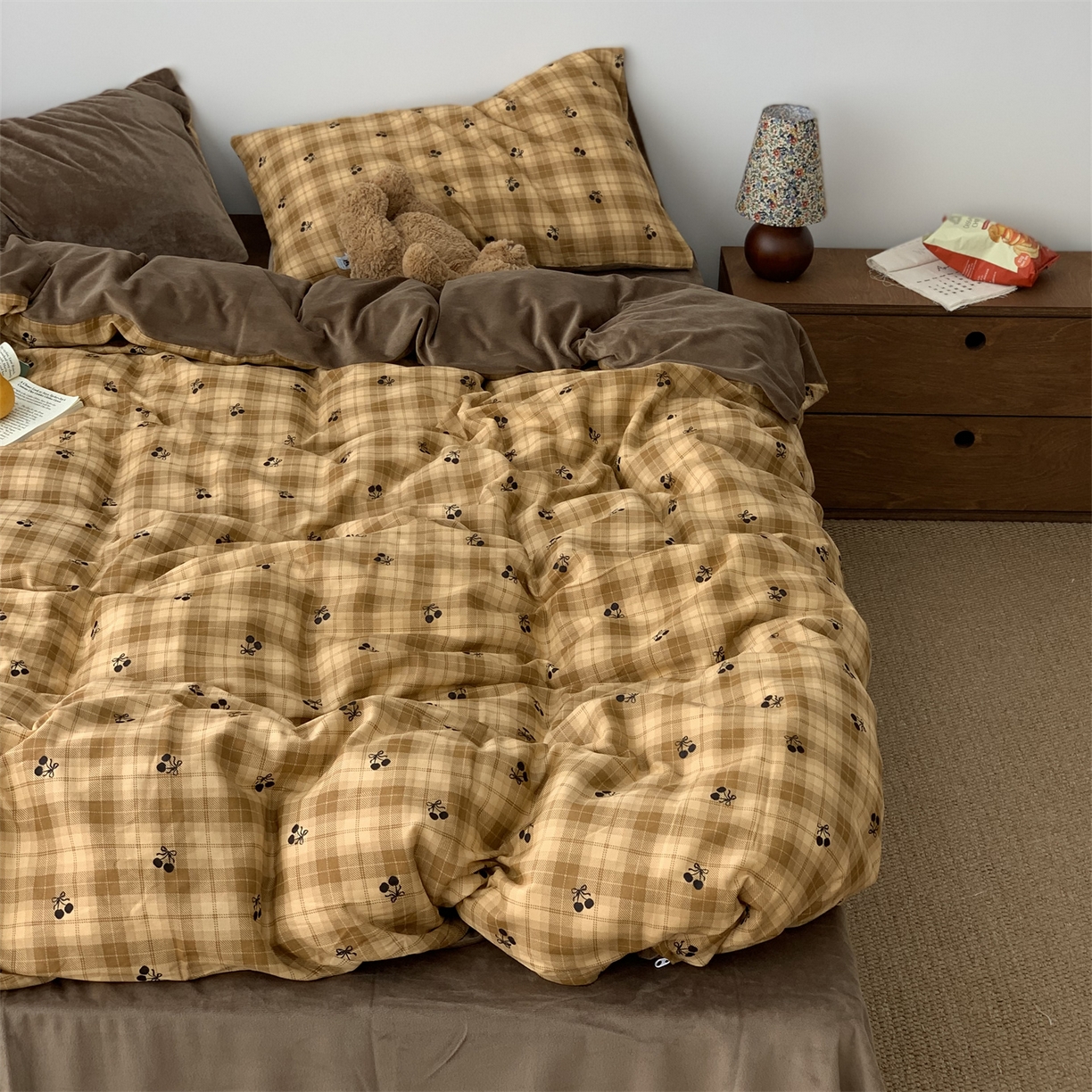 91家纺网 家纺一手货源 找家纺 （总）源启生活 2025新款棉加绒套件四件套