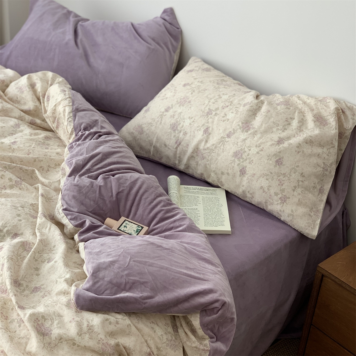 91家纺网 家纺一手货源 找家纺 （总）源启生活 2025新款棉加绒套件四件套