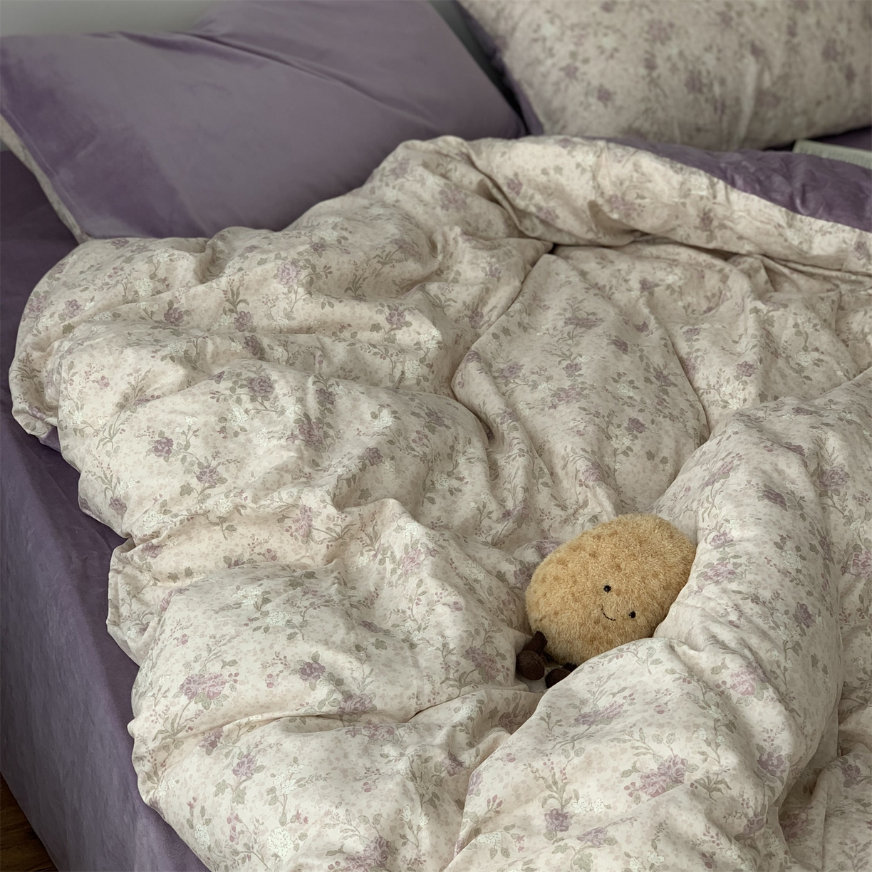 91家纺网 家纺一手货源 找家纺 （总）源启生活 2025新款棉加绒套件四件套