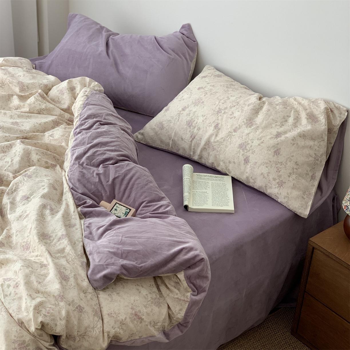 91家纺网 家纺一手货源 找家纺 （总）源启生活 2025新款棉加绒套件四件套