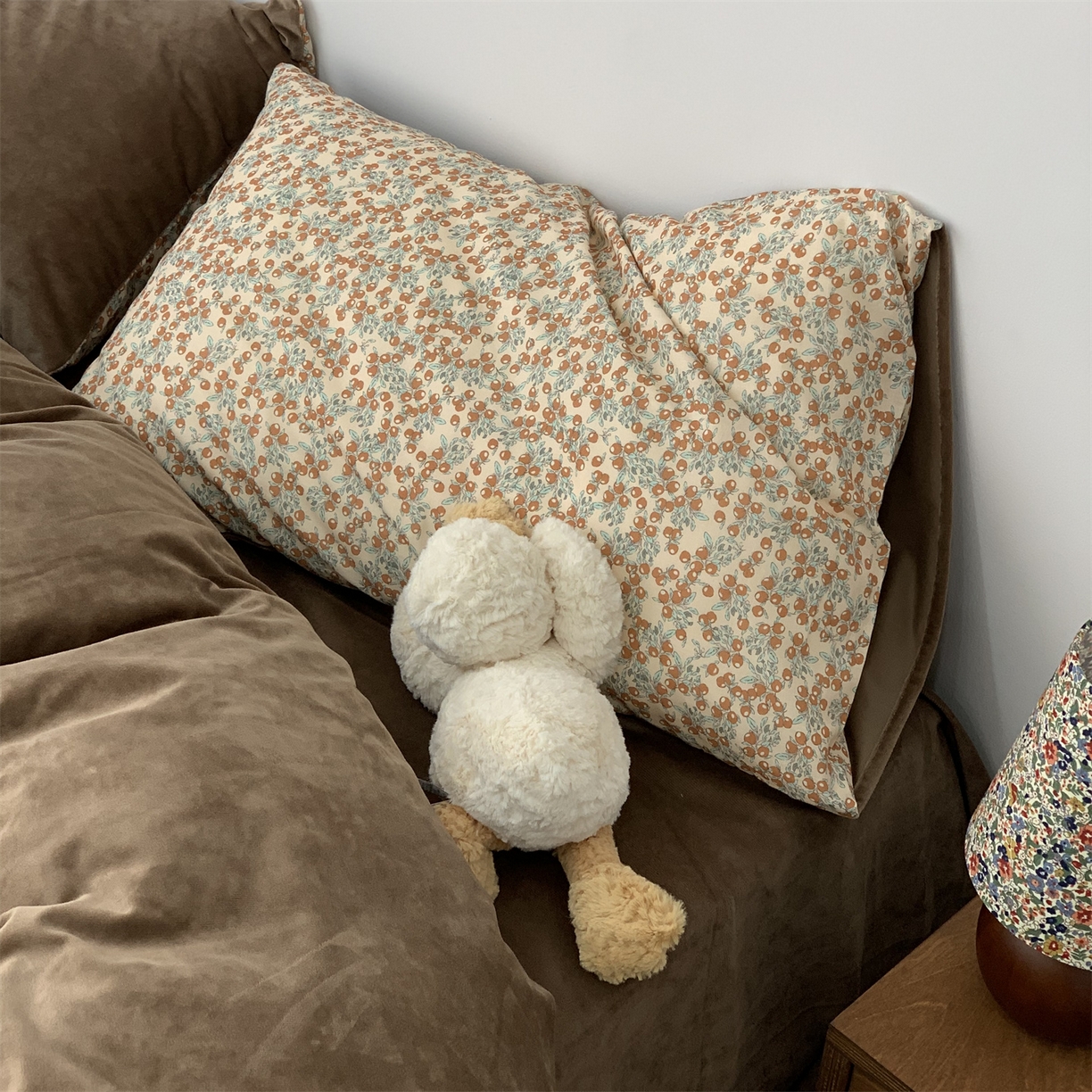 91家纺网 家纺一手货源 找家纺 源启生活 2025新款棉加绒套件四件套 浆果