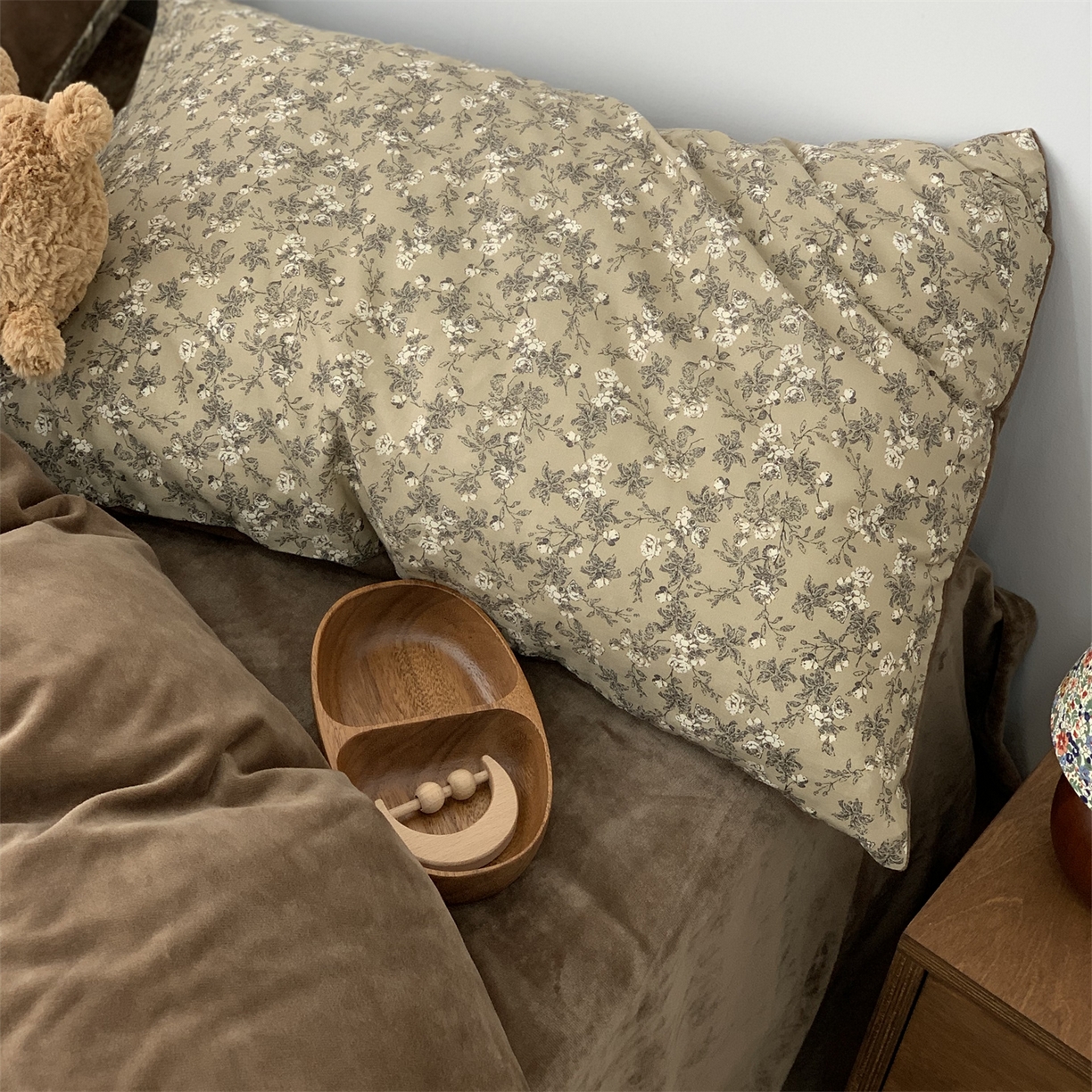 91家纺网 家纺一手货源 找家纺 源启生活 2025新款棉加绒套件四件套 美式