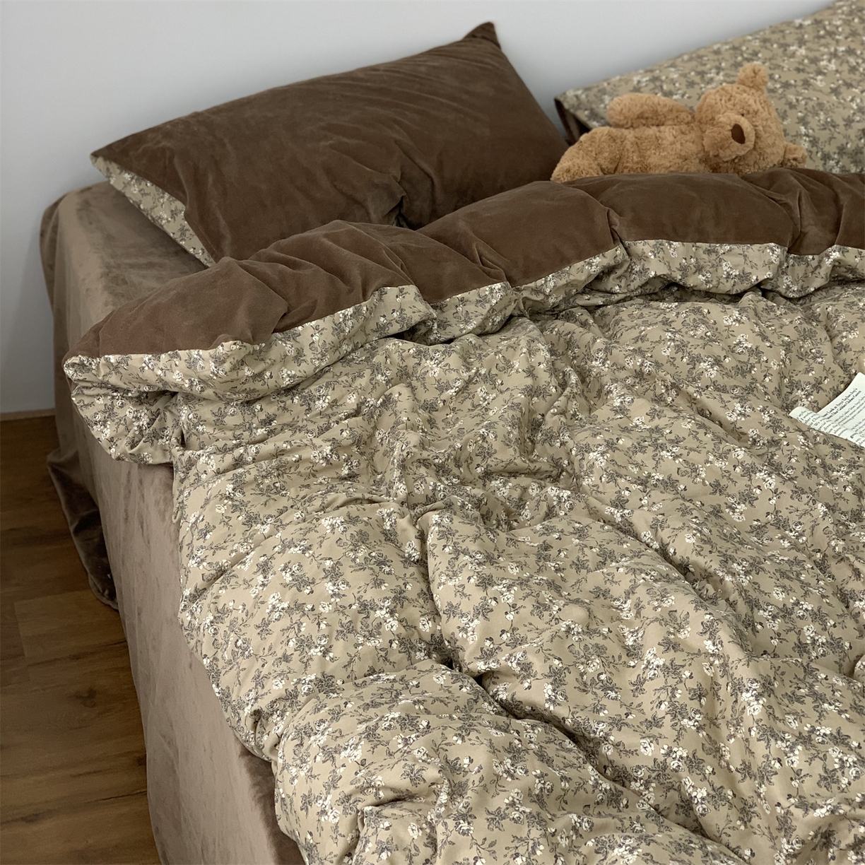 91家纺网 家纺一手货源 找家纺 源启生活 2025新款棉加绒套件四件套 美式