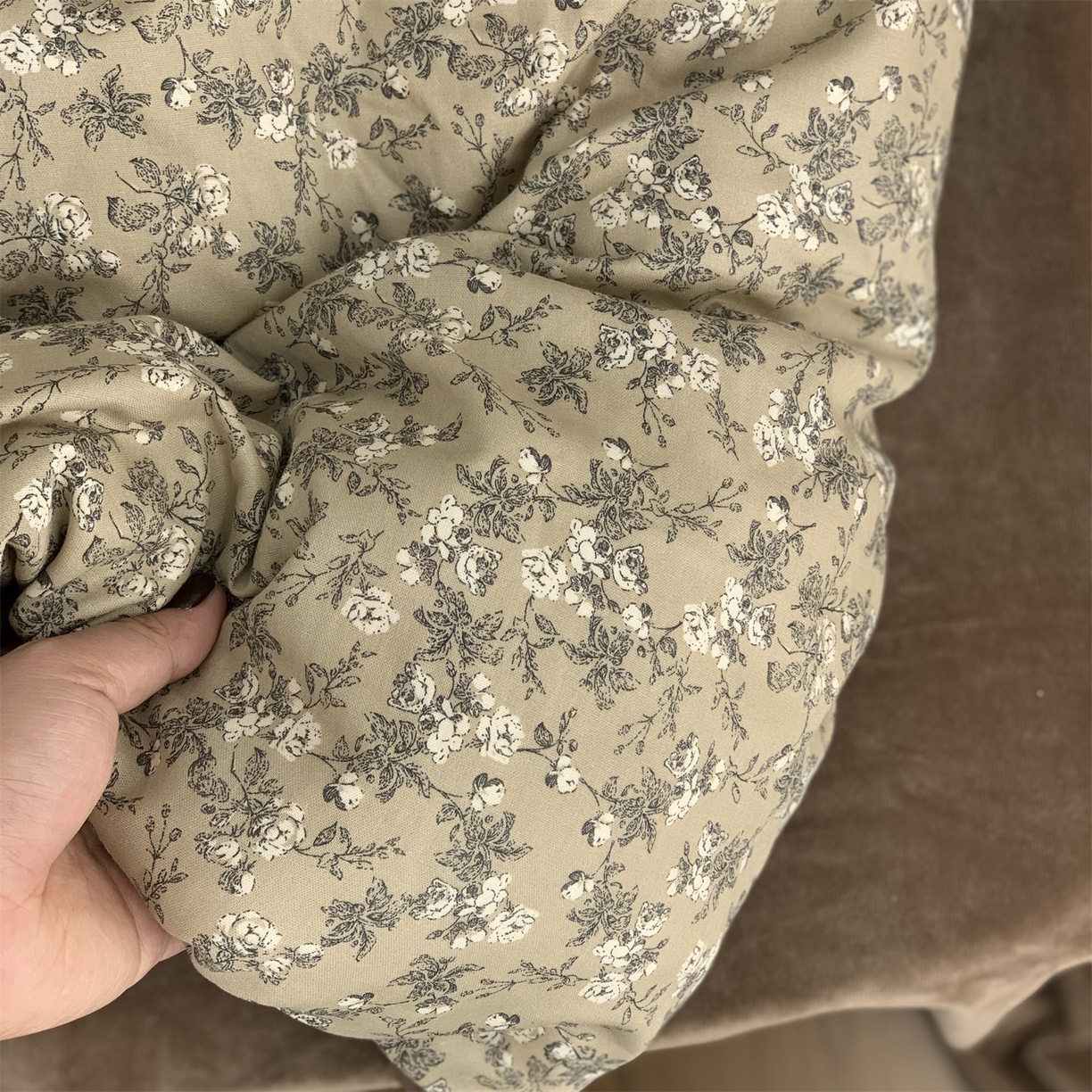 91家纺网 家纺一手货源 找家纺 源启生活 2025新款棉加绒套件四件套 美式