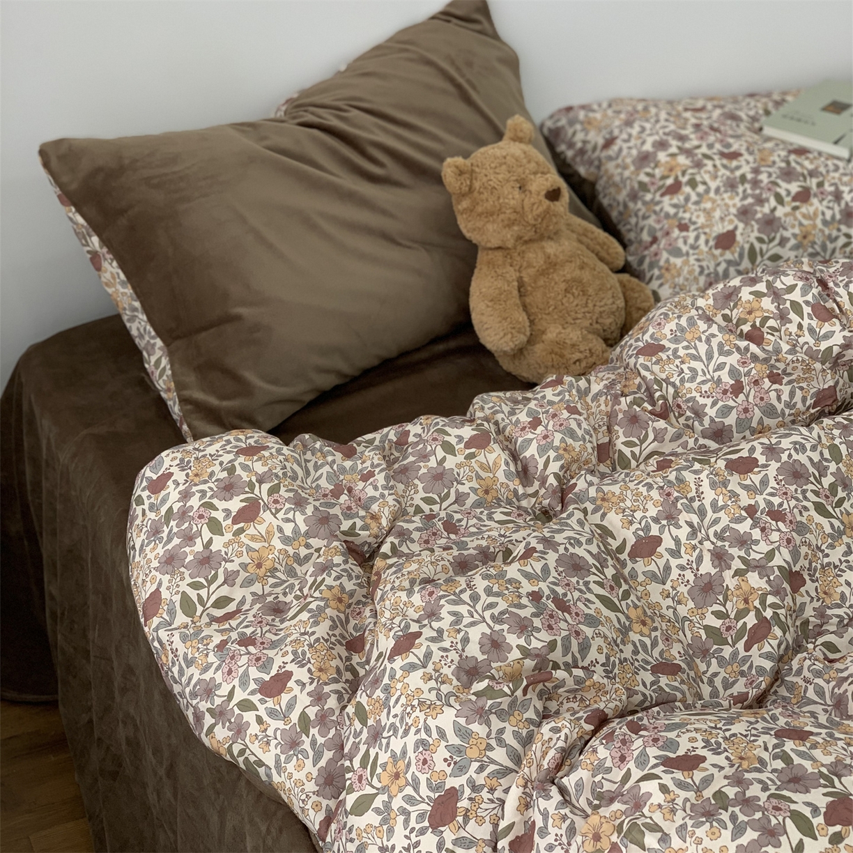 91家纺网 家纺一手货源 找家纺 源启生活 2025新款棉加绒套件四件套 森屿