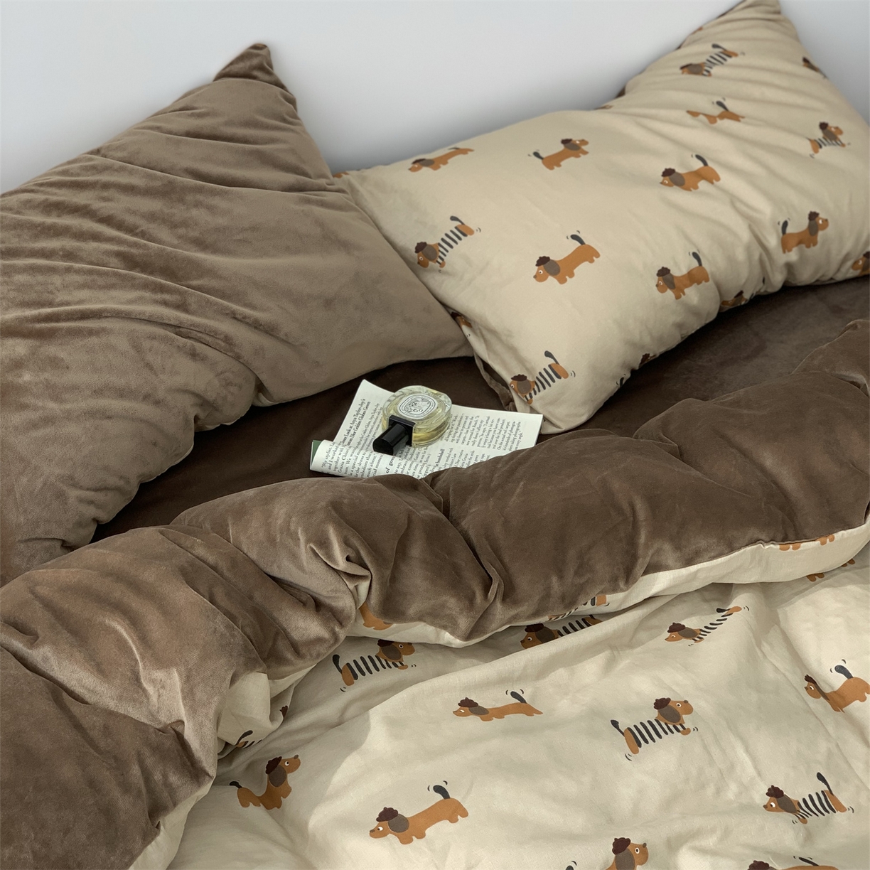 91家纺网 家纺一手货源 找家纺 源启生活 2025新款棉加绒套件四件套 修修狗