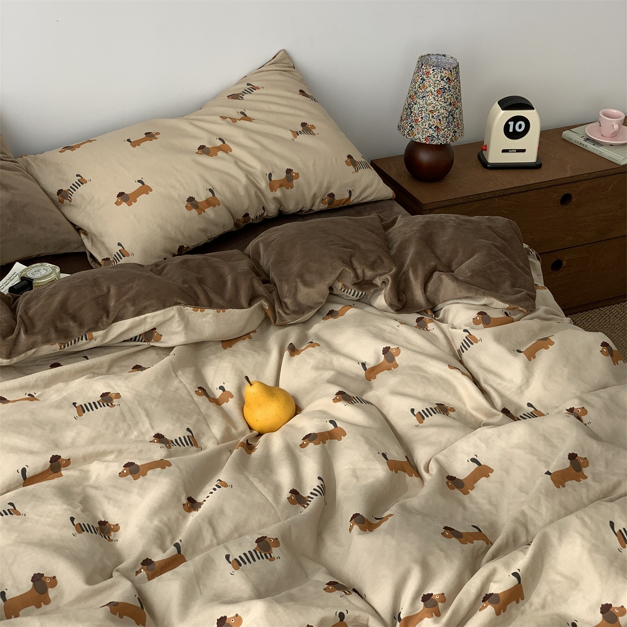 91家纺网 家纺一手货源 找家纺 源启生活 2025新款棉加绒套件四件套 修修狗