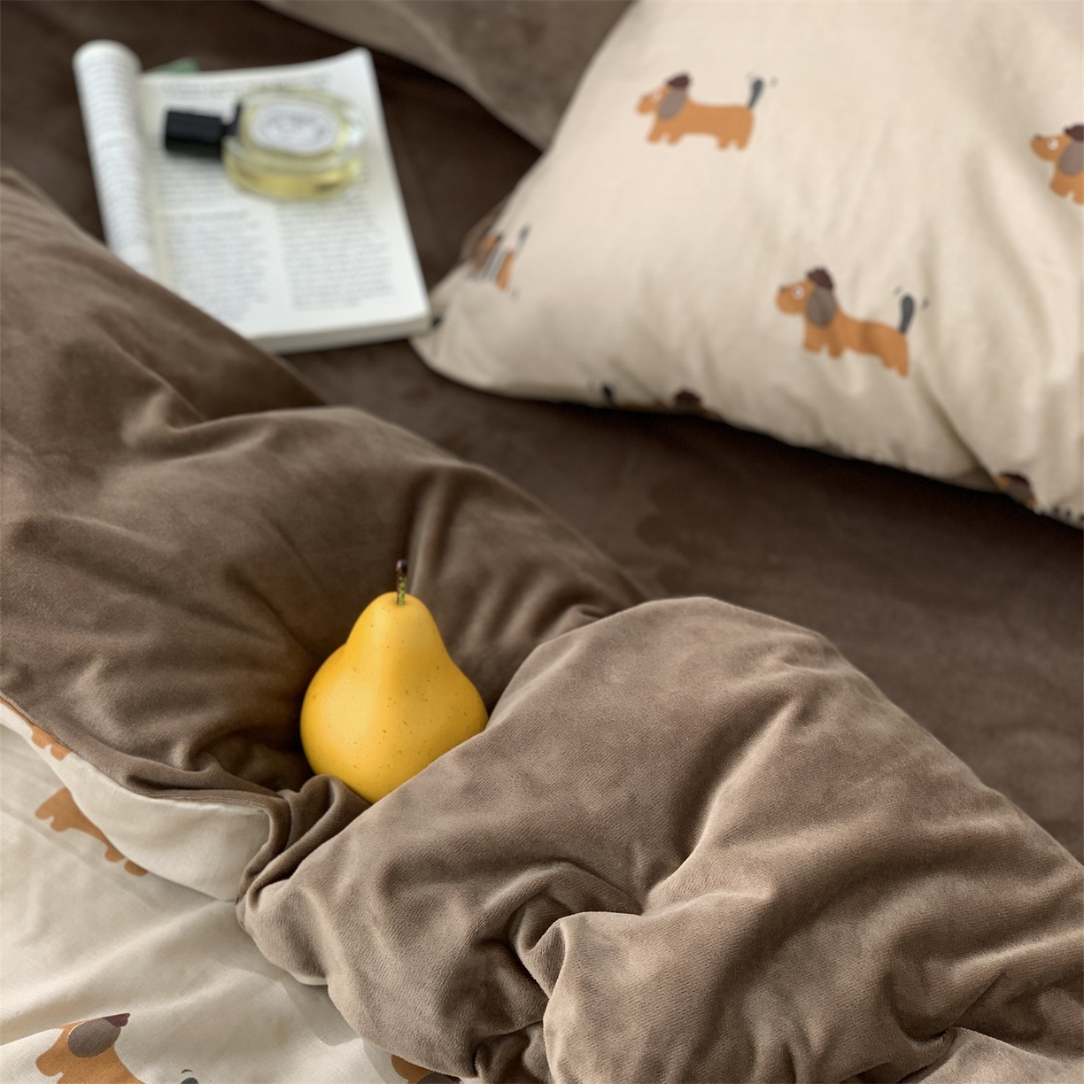 91家纺网 家纺一手货源 找家纺 源启生活 2025新款棉加绒套件四件套 修修狗