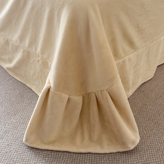 91家纺网 家纺一手货源 找家纺 诺梵家纺 2025新款暗合大版数码印花四件套 海棠梦