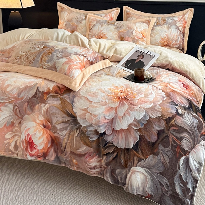 91家纺网 家纺一手货源 找家纺 （总）诺梵家纺 2025新款暗合大版数码印花四件套,海棠梦,梦花坞,花弄影,秋芜眠,画春山-绿,念花溪,画春山-紫,沐花池,疏影,醉花季,秋野