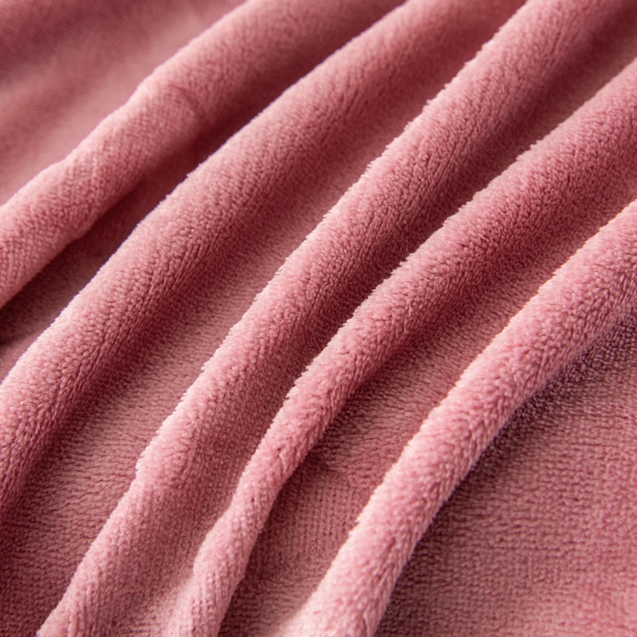 91家纺网 家纺一手货源 找家纺 给笠 2025新款200克剪花五叶草爱维牛奶绒床笠 豆沙