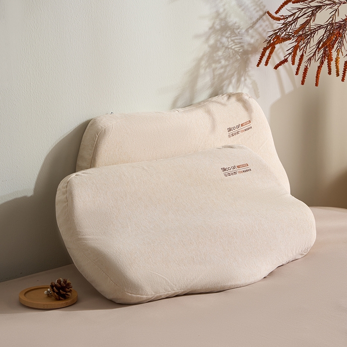 91家纺网 家纺一手货源 找家纺 微枕芯 2025新款6D可水洗硅胶枕 成人枕（9-11cm）