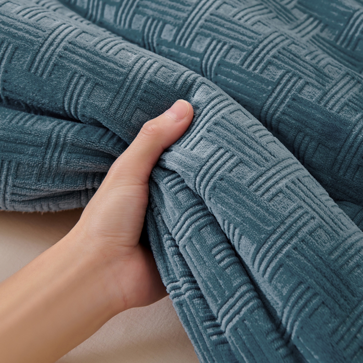 91家纺网 家纺一手货源 找家纺 （总）栩裕纺织 2025新款华夫格牛奶绒北极绒冬被被子被芯