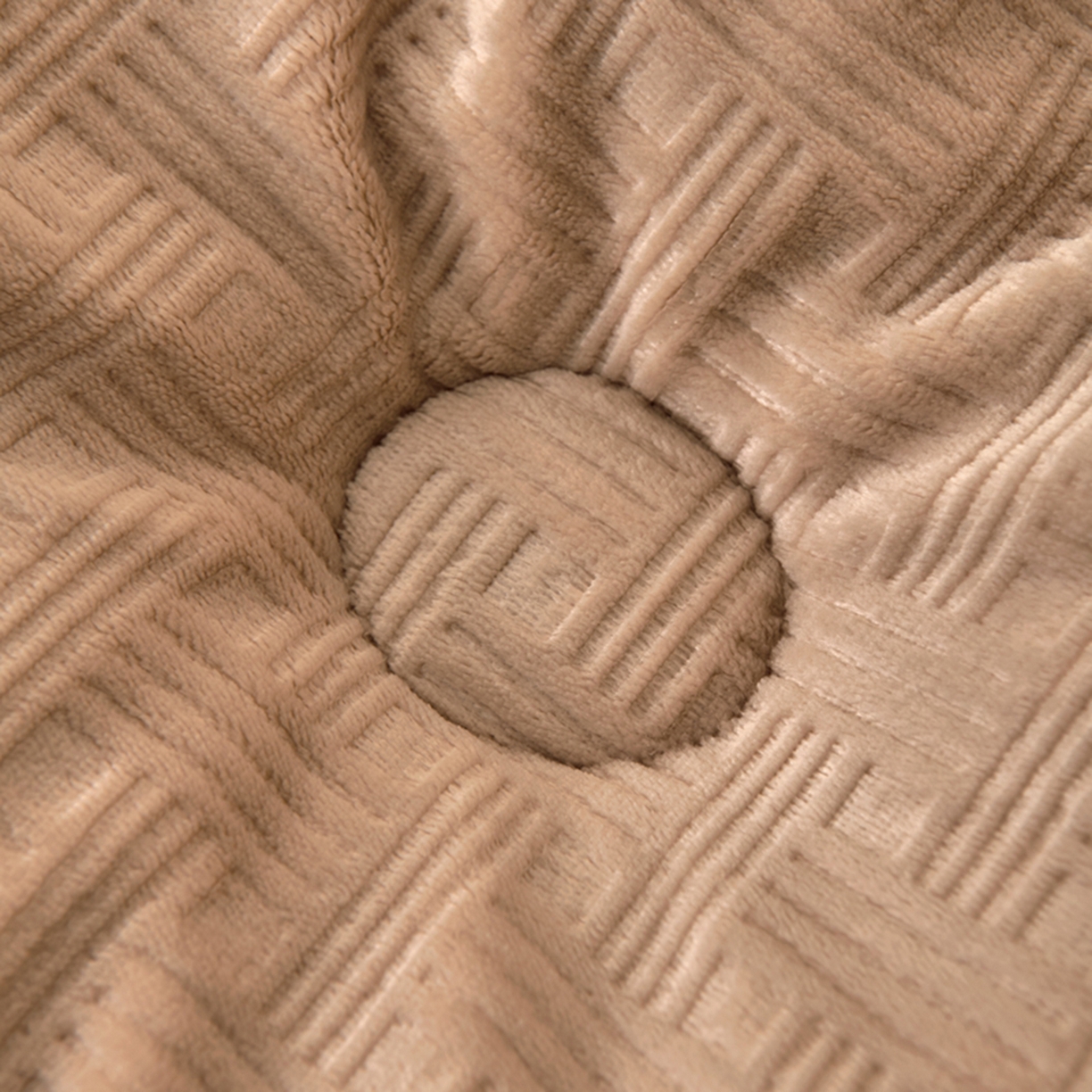 91家纺网 家纺一手货源 找家纺 栩裕纺织 2026新款华夫格牛奶绒北极绒冬被被子被芯 棕色