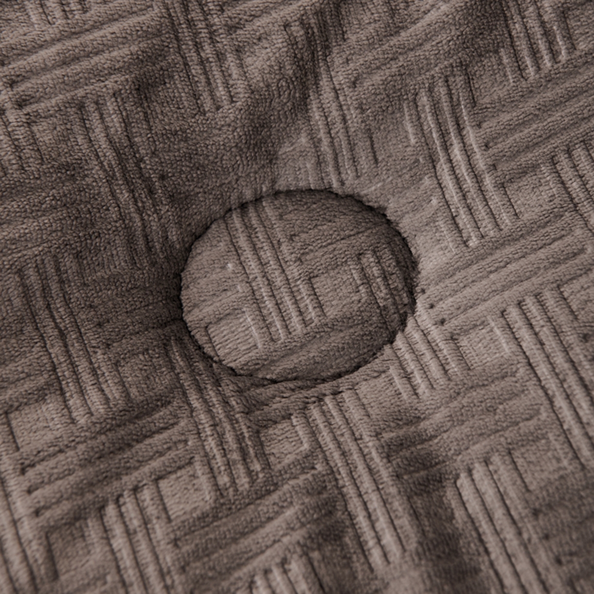 91家纺网 家纺一手货源 找家纺 栩裕纺织 2025新款华夫格牛奶绒北极绒冬被被子被芯 灰色