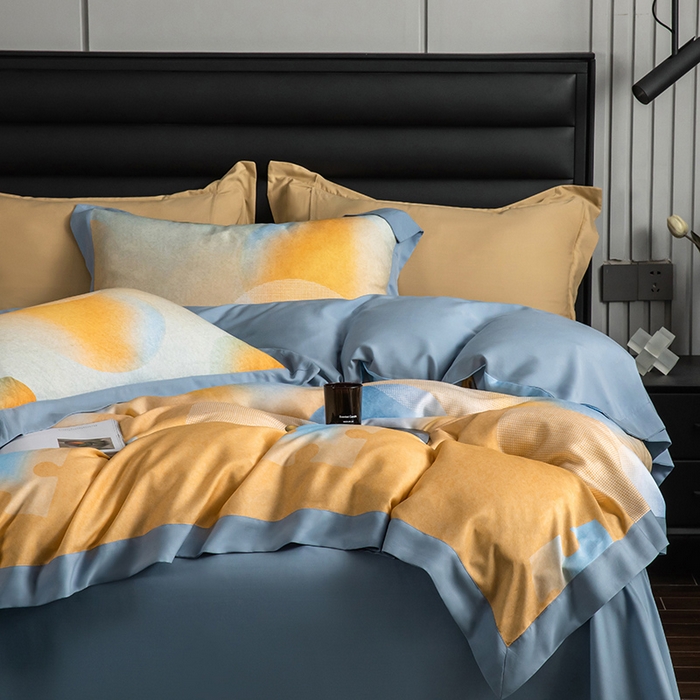 91家纺网 家纺一手货源 找家纺 栩裕纺织 2025新款艾康阳绒数码印花四件套 魔力奇迹