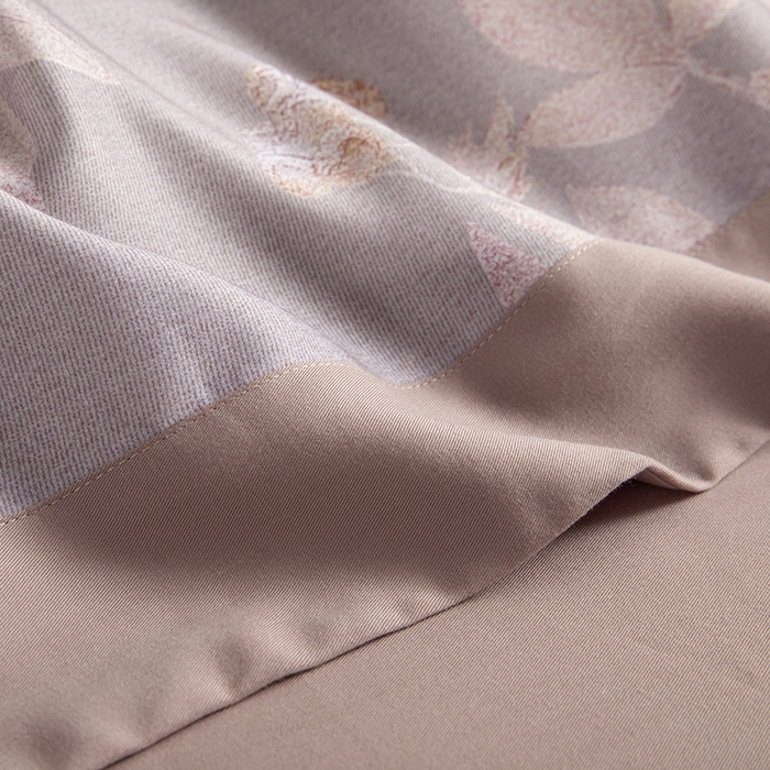 91家纺网 家纺一手货源 找家纺 栩裕纺织 2025新款艾康阳绒数码印花四件套 洛佩兹-粉