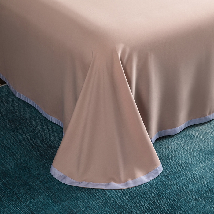 91家纺网 家纺一手货源 找家纺 栩裕纺织 2025新款艾康阳绒数码印花四件套 花玉露