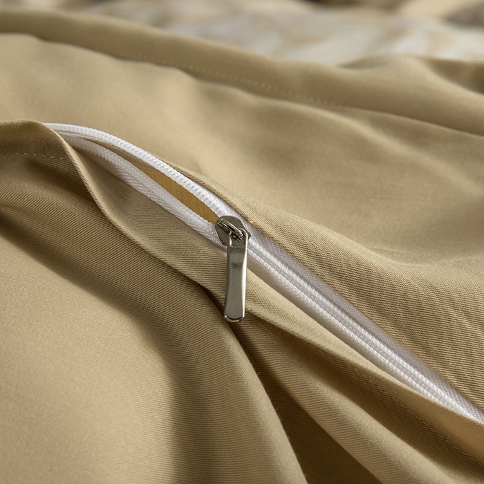 91家纺网 家纺一手货源 找家纺 栩裕纺织 2025新款艾康阳绒数码印花四件套 洛佩兹-黄