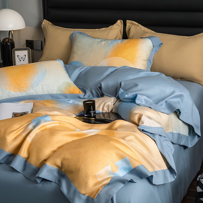 91家纺网 家纺一手货源 找家纺 栩裕纺织 2025新款艾康阳绒数码印花四件套 魔力奇迹