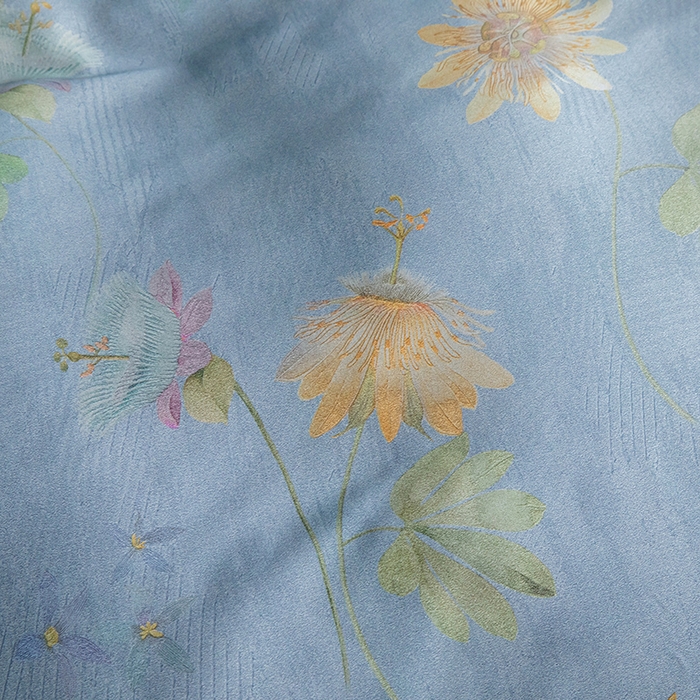 91家纺网 家纺一手货源 找家纺 栩裕纺织 2025新款艾康阳绒数码印花四件套 曼荷