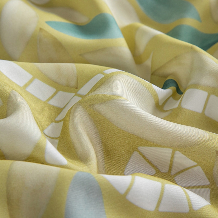 91家纺网 家纺一手货源 找家纺 栩裕纺织 2025新款艾康阳绒数码印花四件套 微光