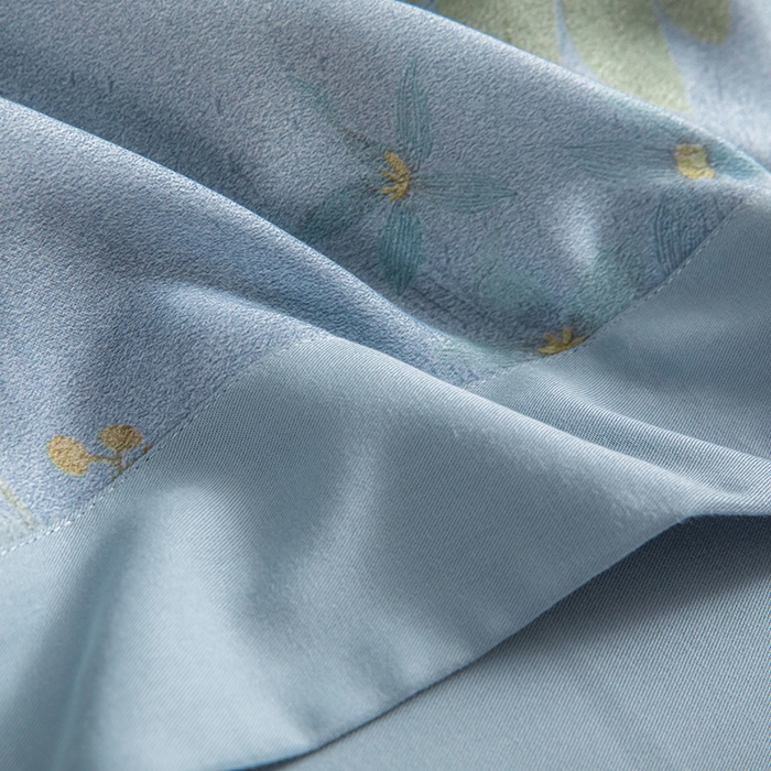 91家纺网 家纺一手货源 找家纺 栩裕纺织 2025新款艾康阳绒数码印花四件套 曼荷