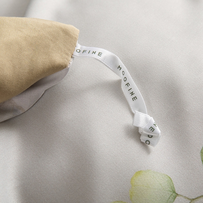 91家纺网 家纺一手货源 找家纺 栩裕纺织 2025新款艾康阳绒数码印花四件套 叶语柔情