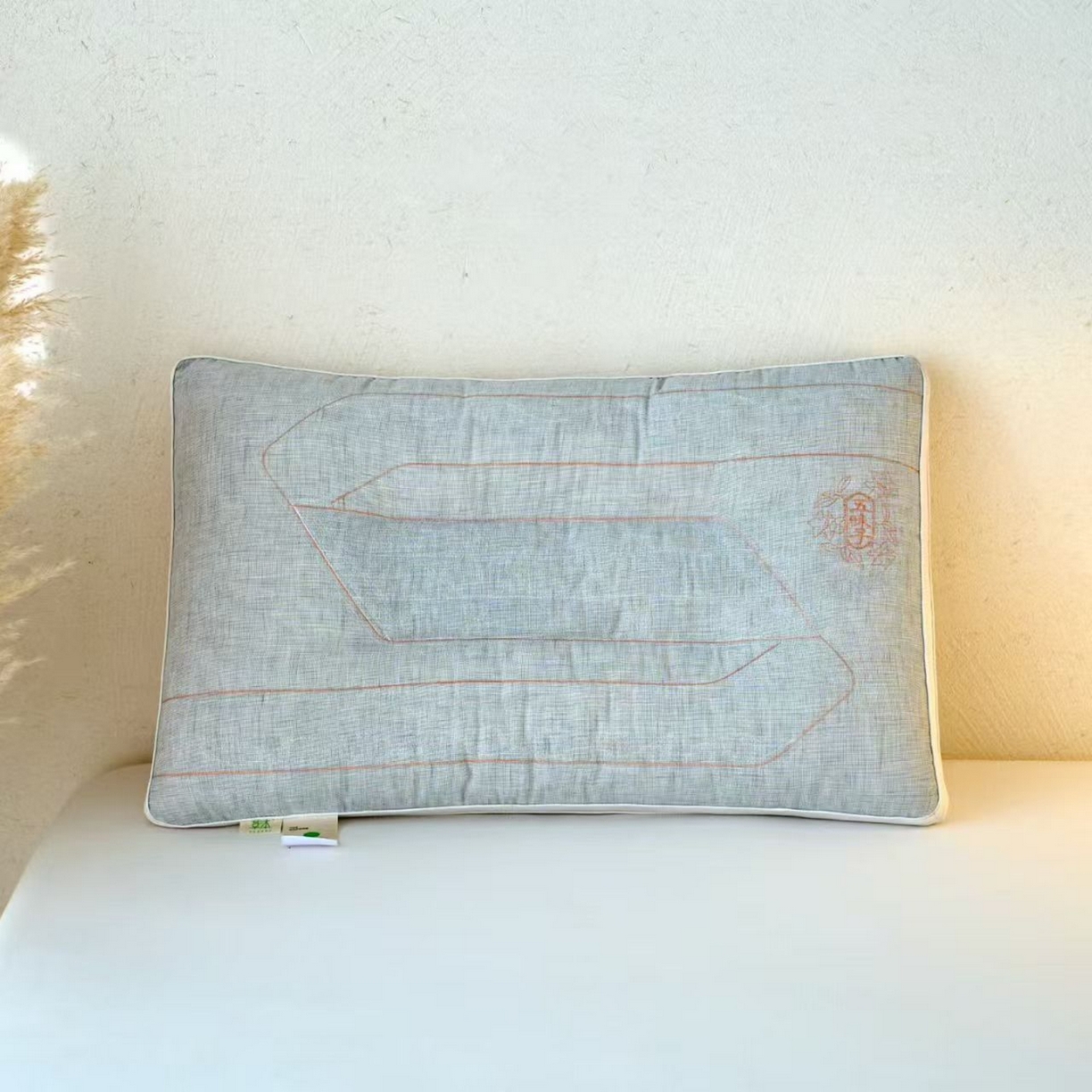 91家纺网 家纺一手货源 找家纺 （总）剑桥枕业 2025新款棉麻五味子定型羽丝枕芯 决明子枕 剑桥枕业新品高度款式好枕头