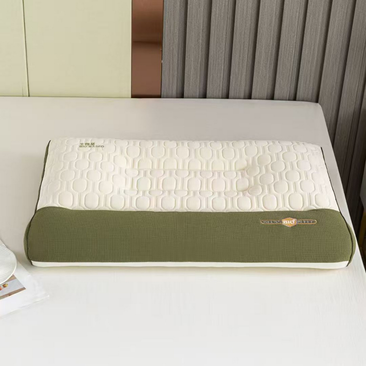 91家纺网 家纺一手货源 找家纺 （总）剑桥枕业 2025新款生物基牵引羽丝定型枕芯 剑桥枕业新品促销款式枕头