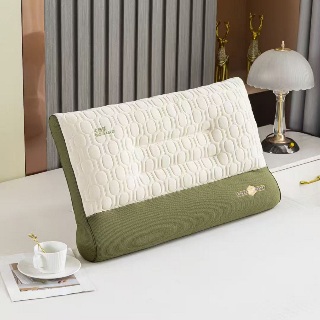 （总）剑桥枕业 2025新款生物基牵引羽丝定型枕芯 剑桥枕业新品促销款式枕头