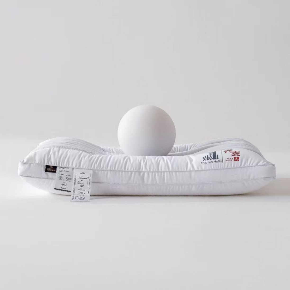 91家纺网 家纺一手货源 找家纺 （总）剑桥枕业 2025新款星级酒店荞麦定型羽丝枕芯 剑桥枕业新品高端款式好枕头