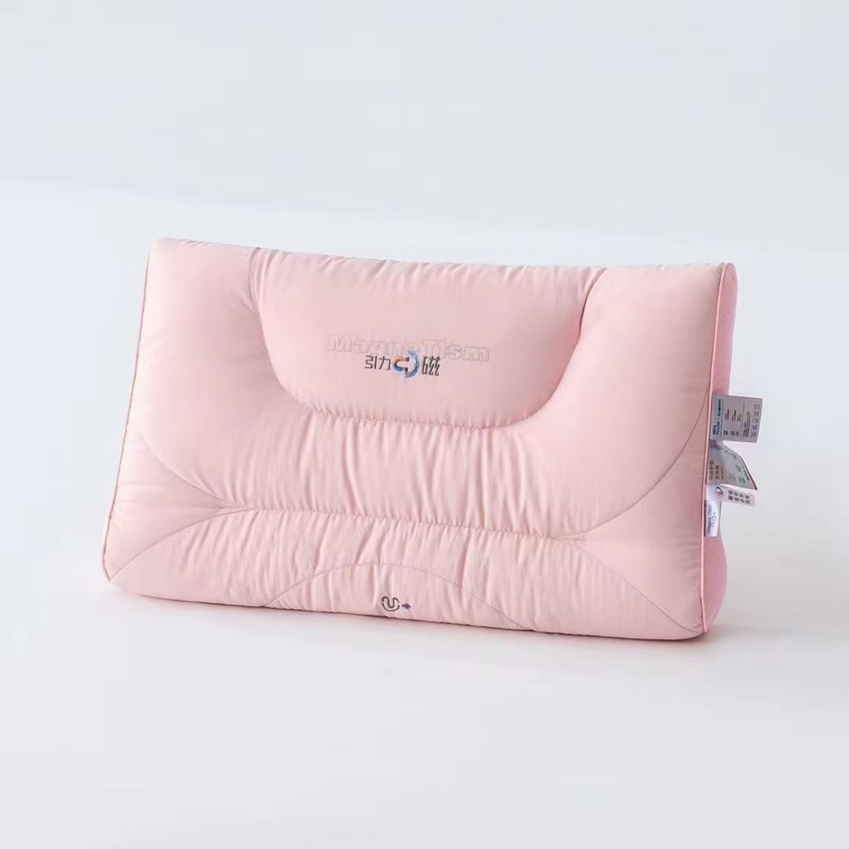 91家纺网 家纺一手货源 找家纺 （总）剑桥枕业 2025新款引力磁牵引羽丝定型枕芯 剑桥枕业新品促销款式枕头