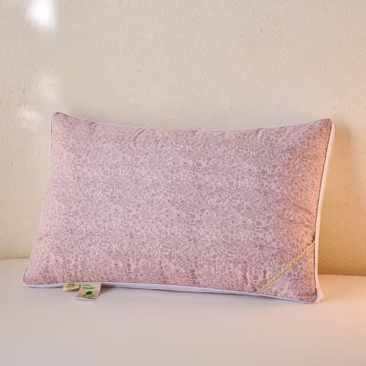 91家纺网 家纺一手货源 找家纺 （总）剑桥枕业 2025新款印花立体12味助眠安神羽丝枕芯 剑桥枕业新品促销款式枕头