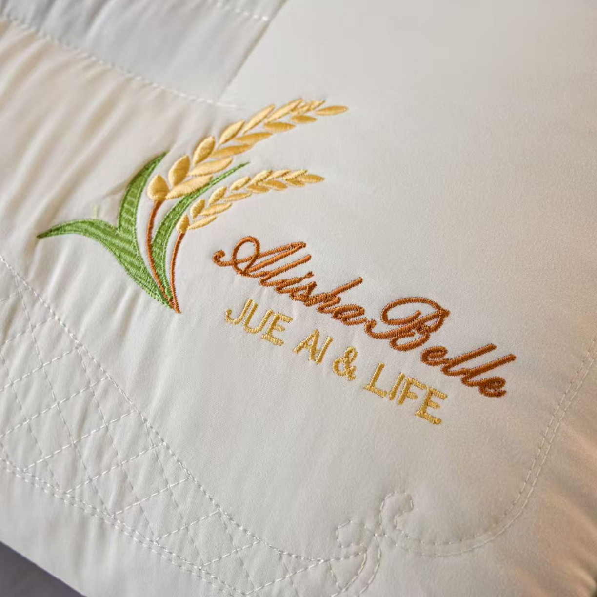 91家纺网 家纺一手货源 找家纺 （总）剑桥枕业 2025新款中框荞麦羽丝定型枕芯 剑桥枕业新品促销款式枕头