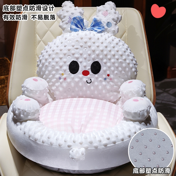 91家纺网 家纺一手货源 找家纺 （总）仟亿莱 2025新款泡泡绒治愈系翻肚蒲团坐垫