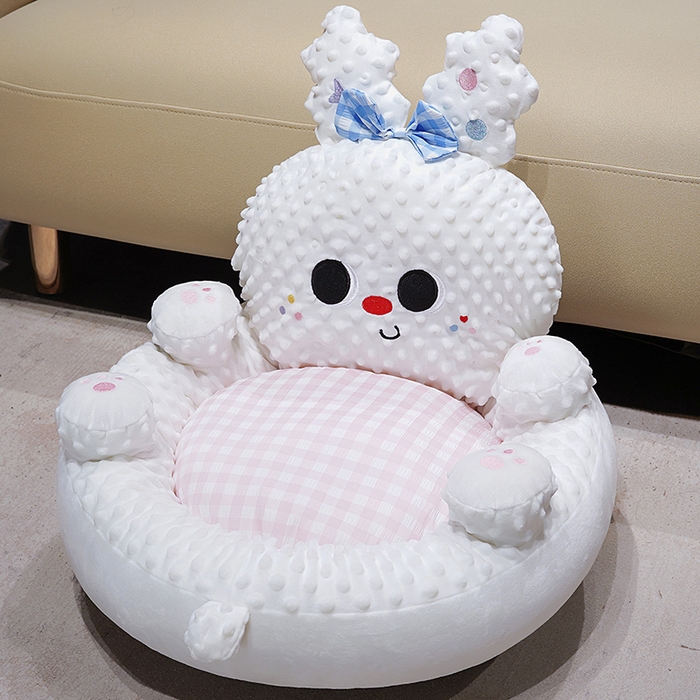 91家纺网 家纺一手货源 找家纺 （总）仟亿莱 2025新款泡泡绒治愈系翻肚蒲团坐垫