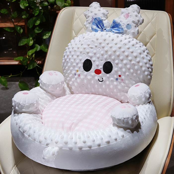 91家纺网 家纺一手货源 找家纺 （总）仟亿莱 2025新款泡泡绒治愈系翻肚蒲团坐垫