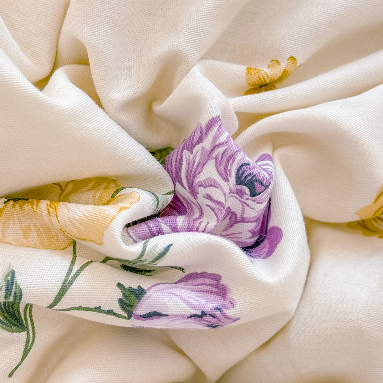 91家纺网 家纺一手货源 找家纺 黛妮雅2025新款全棉豆豆绒春秋被学生单双人被子被芯冬被（提供买家秀） 爱的花海