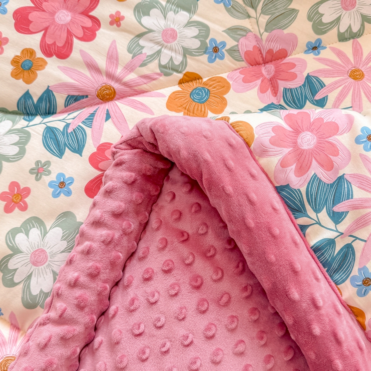 91家纺网 家纺一手货源 找家纺 黛妮雅2025新款全棉豆豆绒春秋被学生单双人被子被芯冬被（提供买家秀）米兰春天