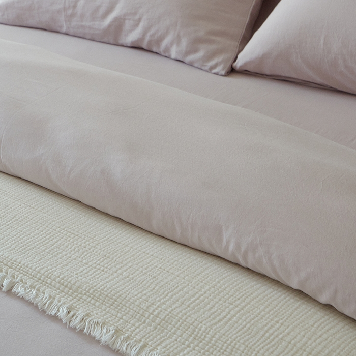 91家纺网 家纺一手货源 找家纺 （总）子和家居 2025新款80支高密全棉双层纱四件套-云憩