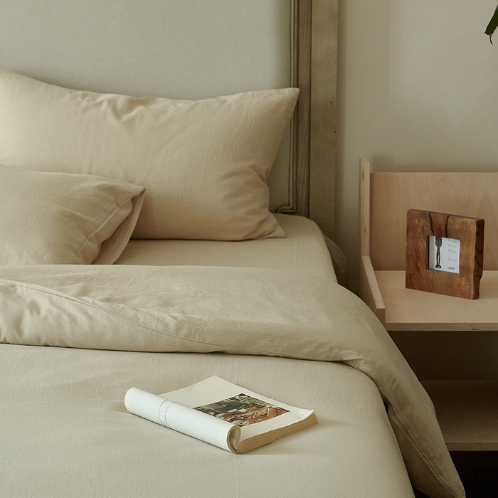 91家纺网 家纺一手货源 找家纺 子和家居 2025新款80支高密全棉双层纱四件套-云憩 云憩-洋乳