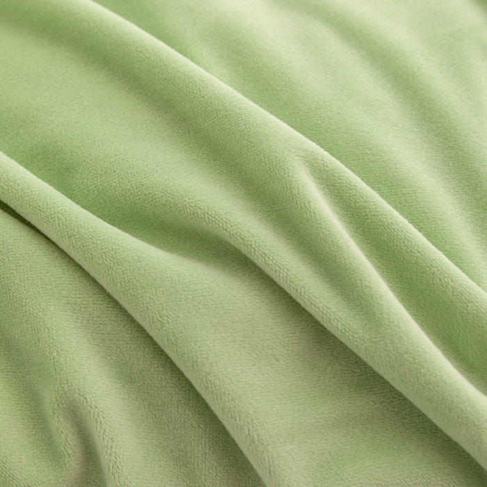 91家纺网 家纺一手货源 找家纺 安力森/诚臻酒店用品 2025新款麻绳婴儿绒四件套 秋冬加厚亲肤保暖卧室床品套件（280克） 芽绿-奶咖