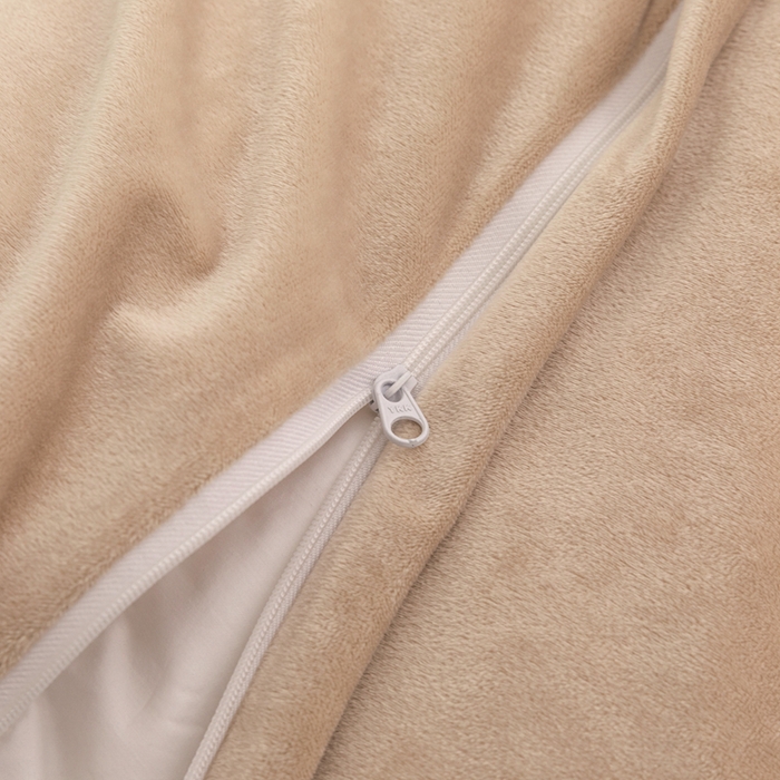 91家纺网 家纺一手货源 找家纺 安力森/诚臻酒店用品 2025新款麻绳婴儿绒四件套 秋冬加厚亲肤保暖卧室床品套件（280克） 芽绿-奶咖