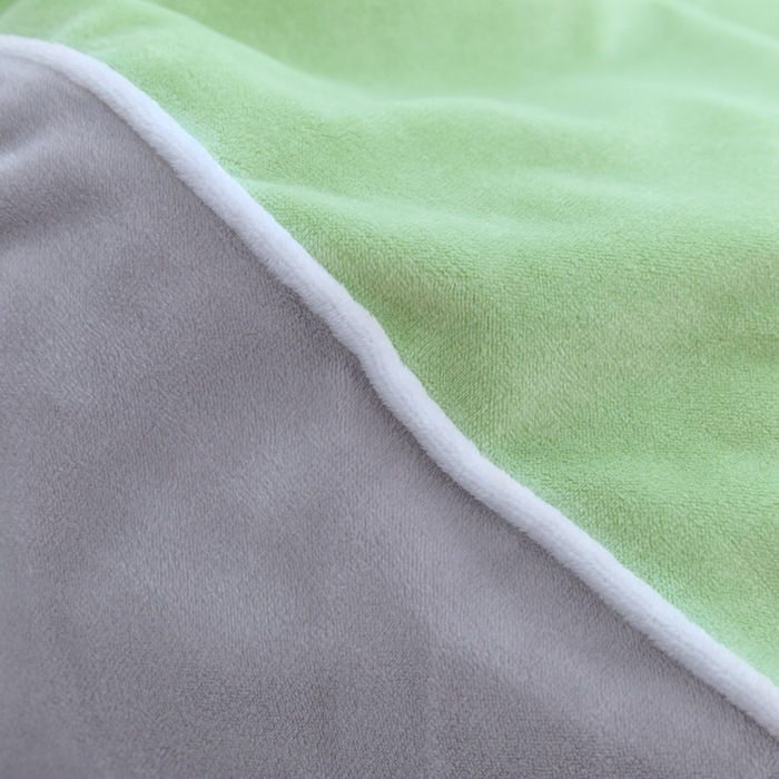 91家纺网 家纺一手货源 找家纺 安力森/诚臻酒店用品 2025新款麻绳婴儿绒四件套 秋冬加厚亲肤保暖卧室床品套件（280克） 芽绿-浅灰